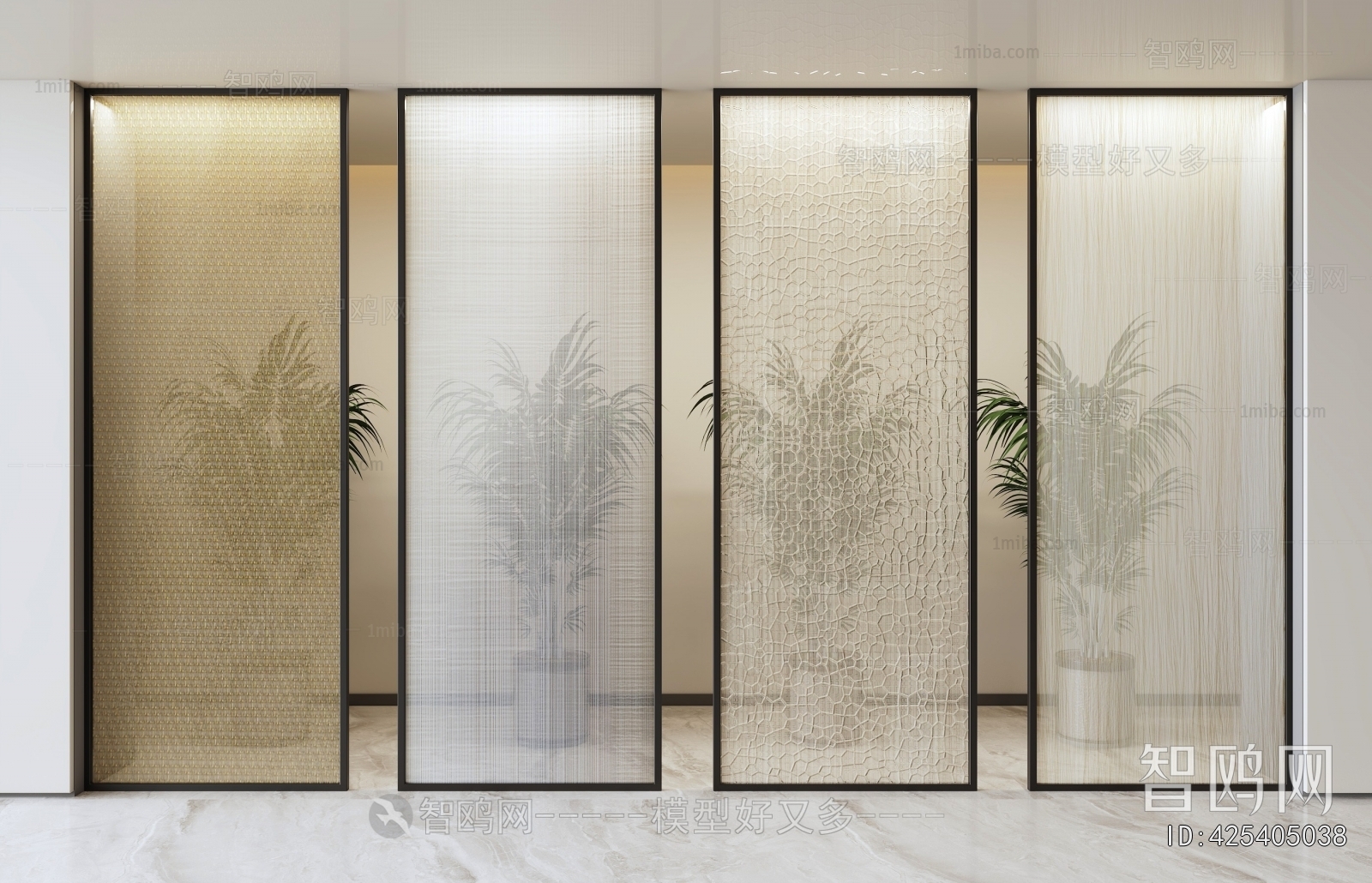 Modern Glass Screen Partition