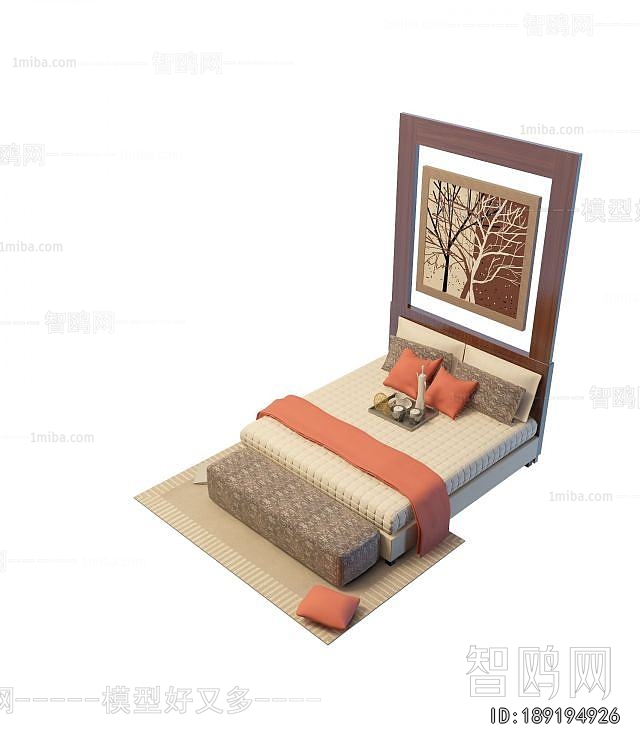 Modern Double Bed