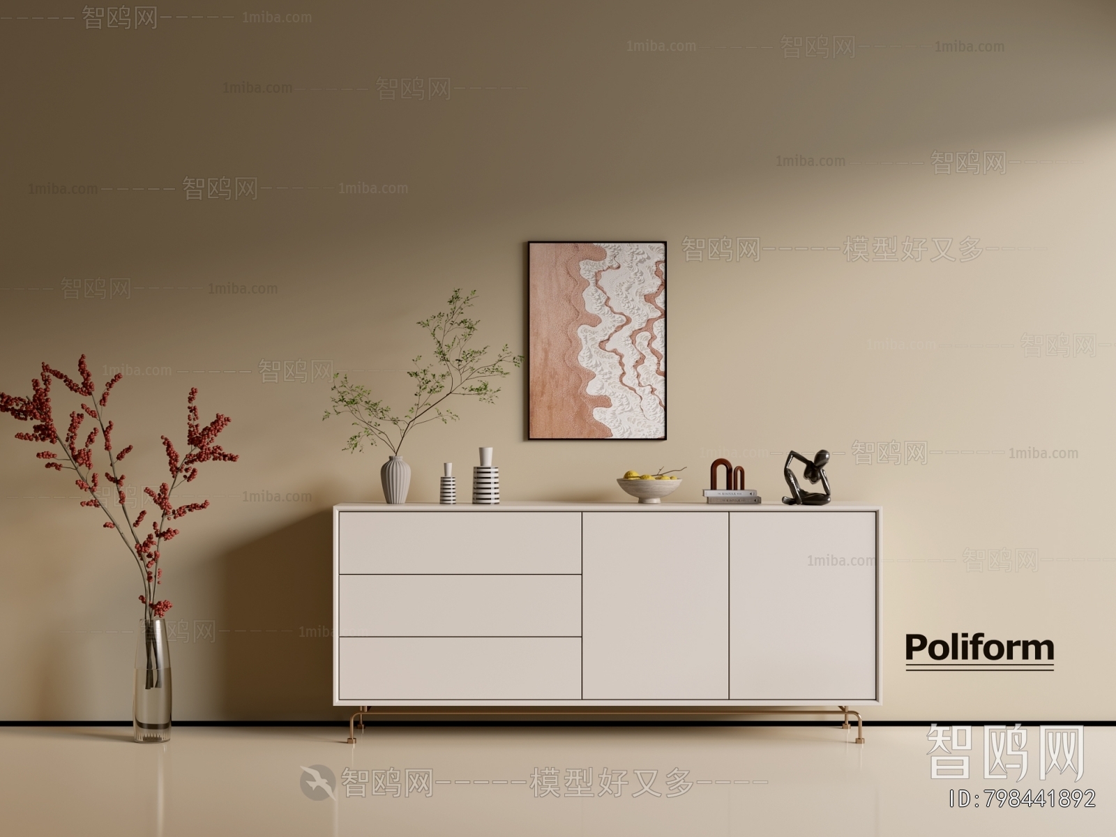 Modern Side Cabinet