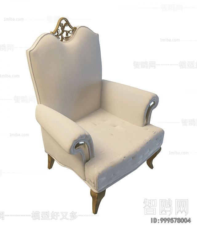 European Style Single Sofa