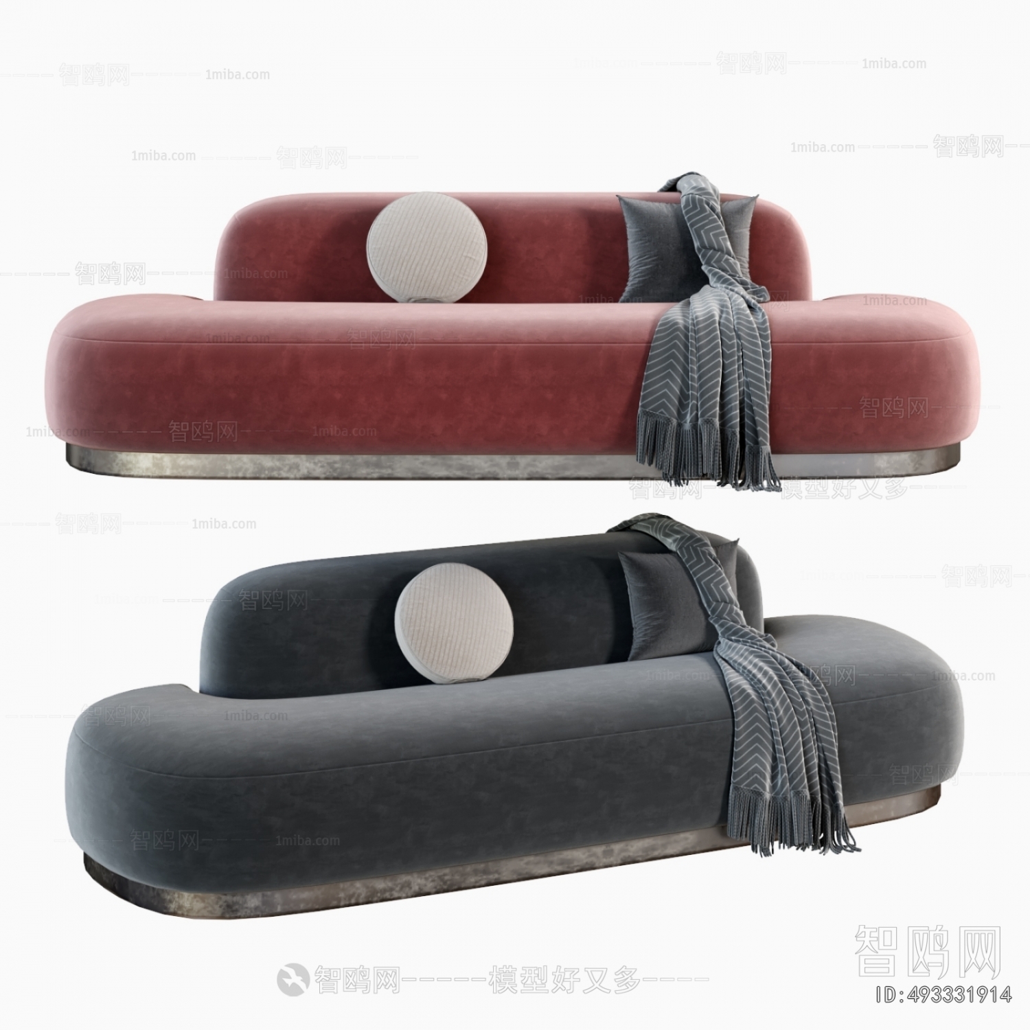 Modern Multi Person Sofa