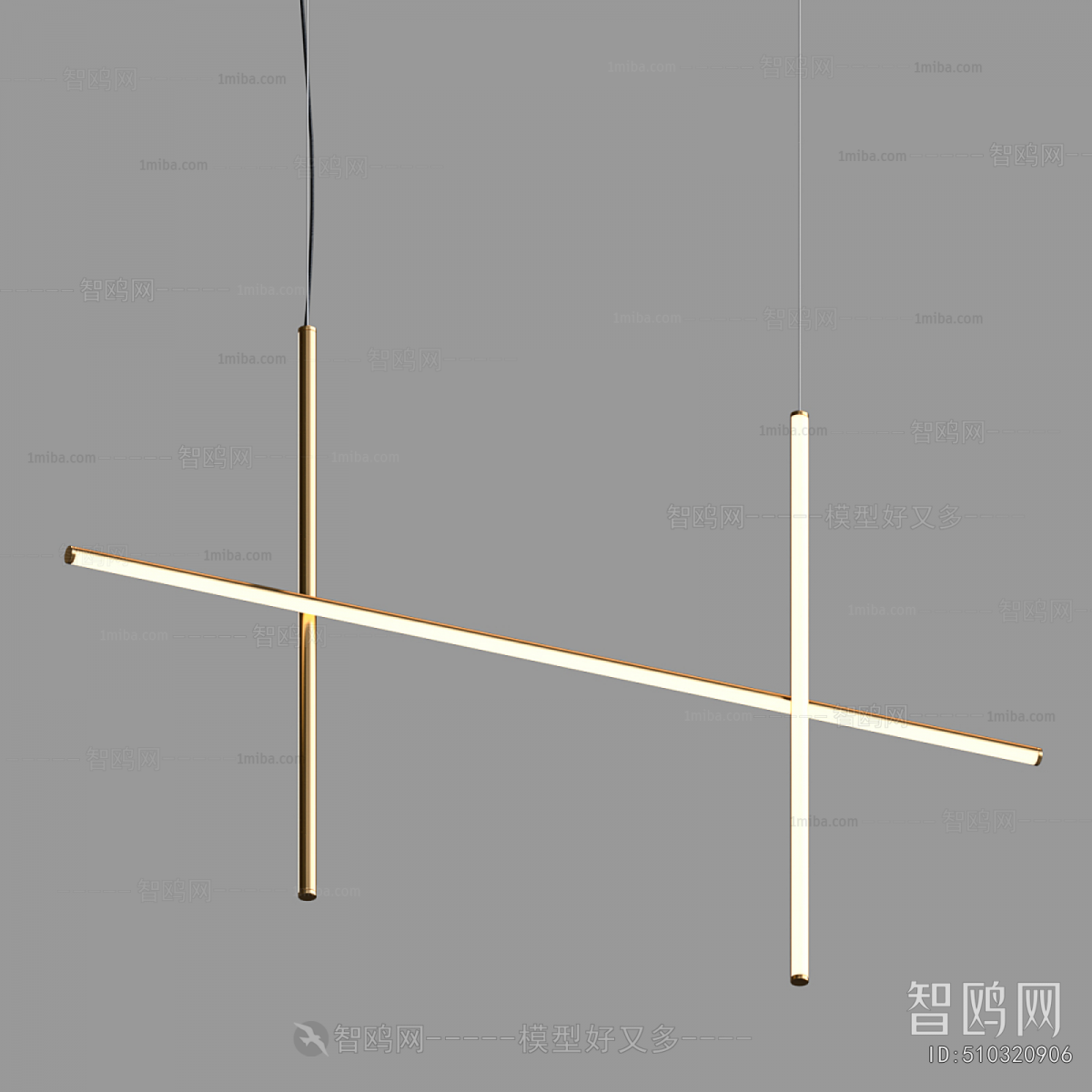 Modern Long Chandelier