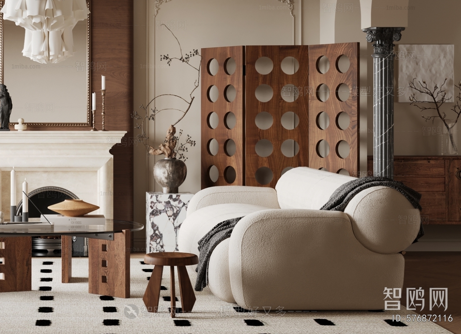 French Style A Living Room