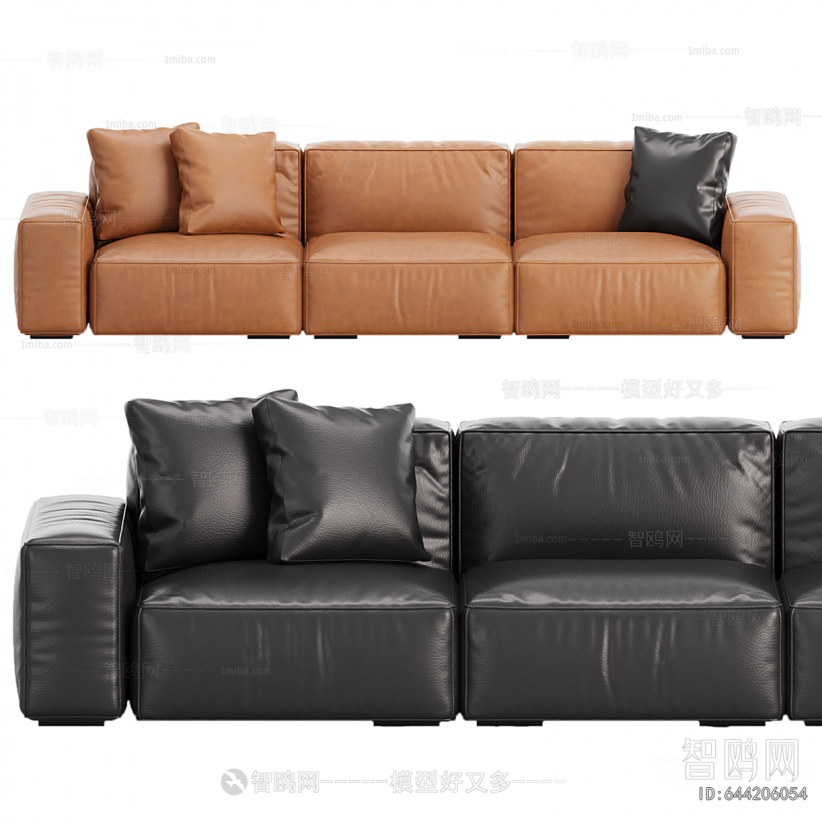 Modern Three-seat Sofa