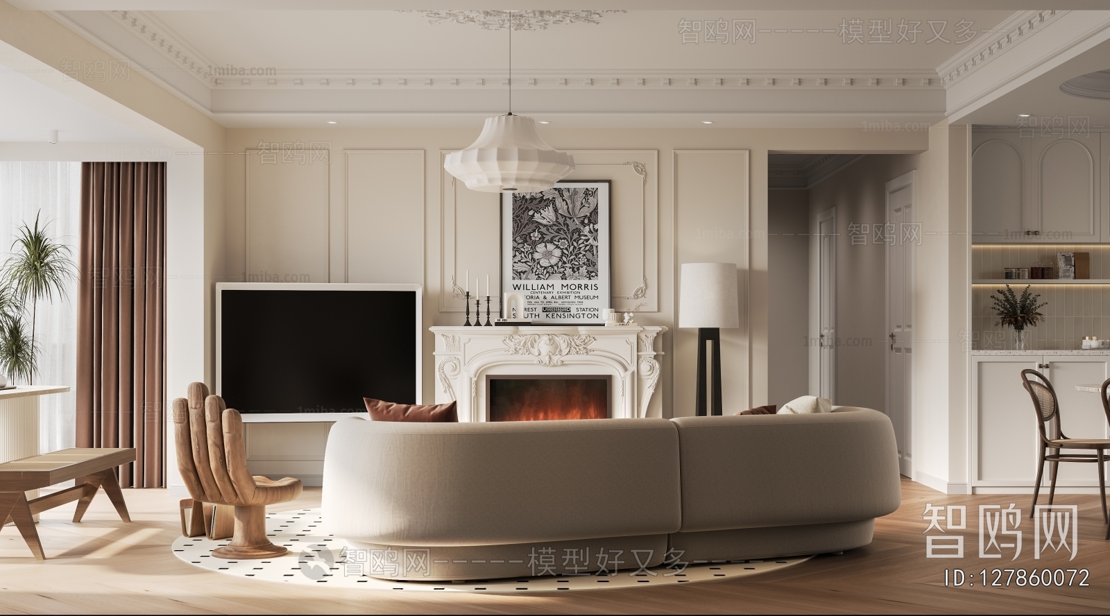 French Style A Living Room