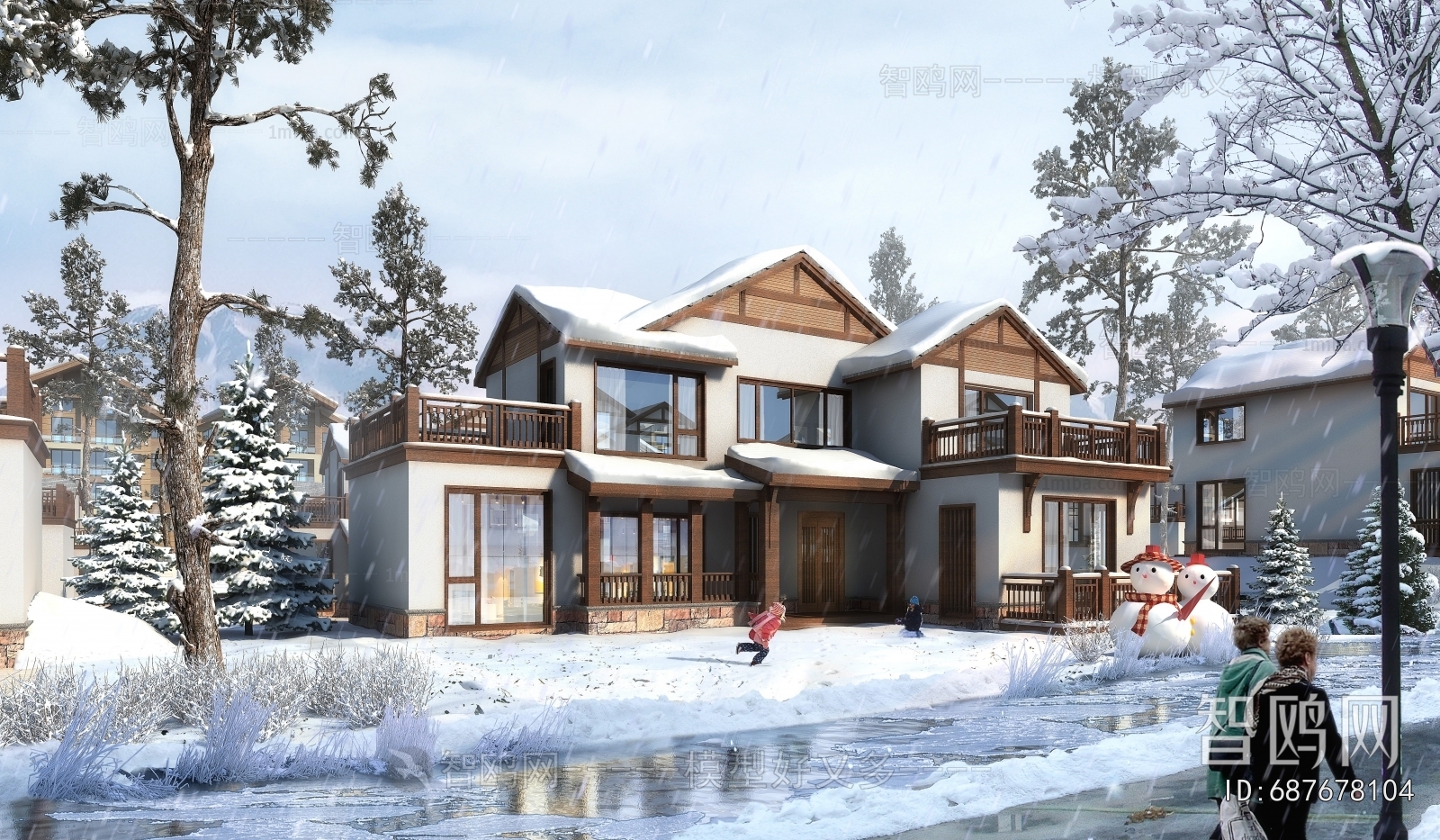 New Chinese Style Detached Villa