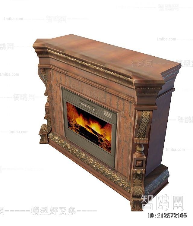 European Style Fireplace