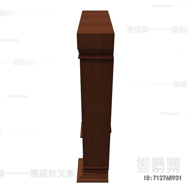 Simple European Style Wine Cabinet