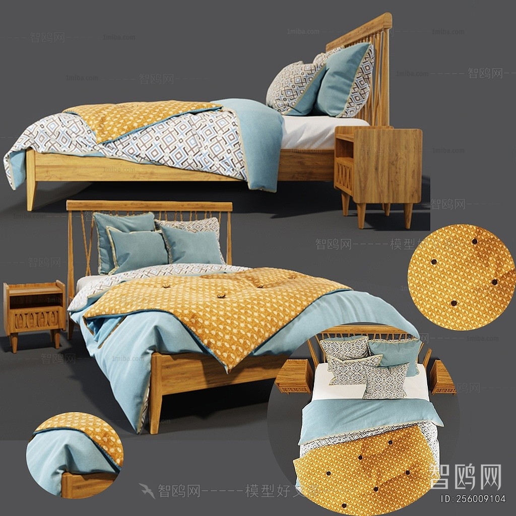 Modern Double Bed
