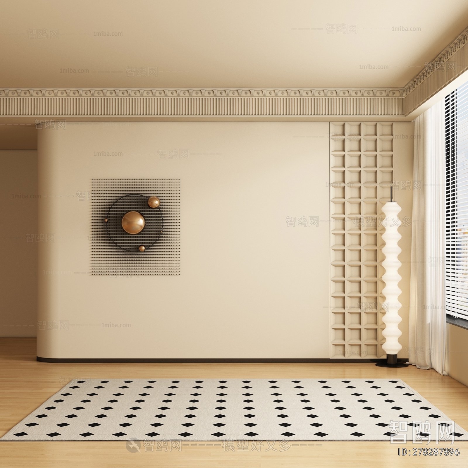 French Style TV Wall