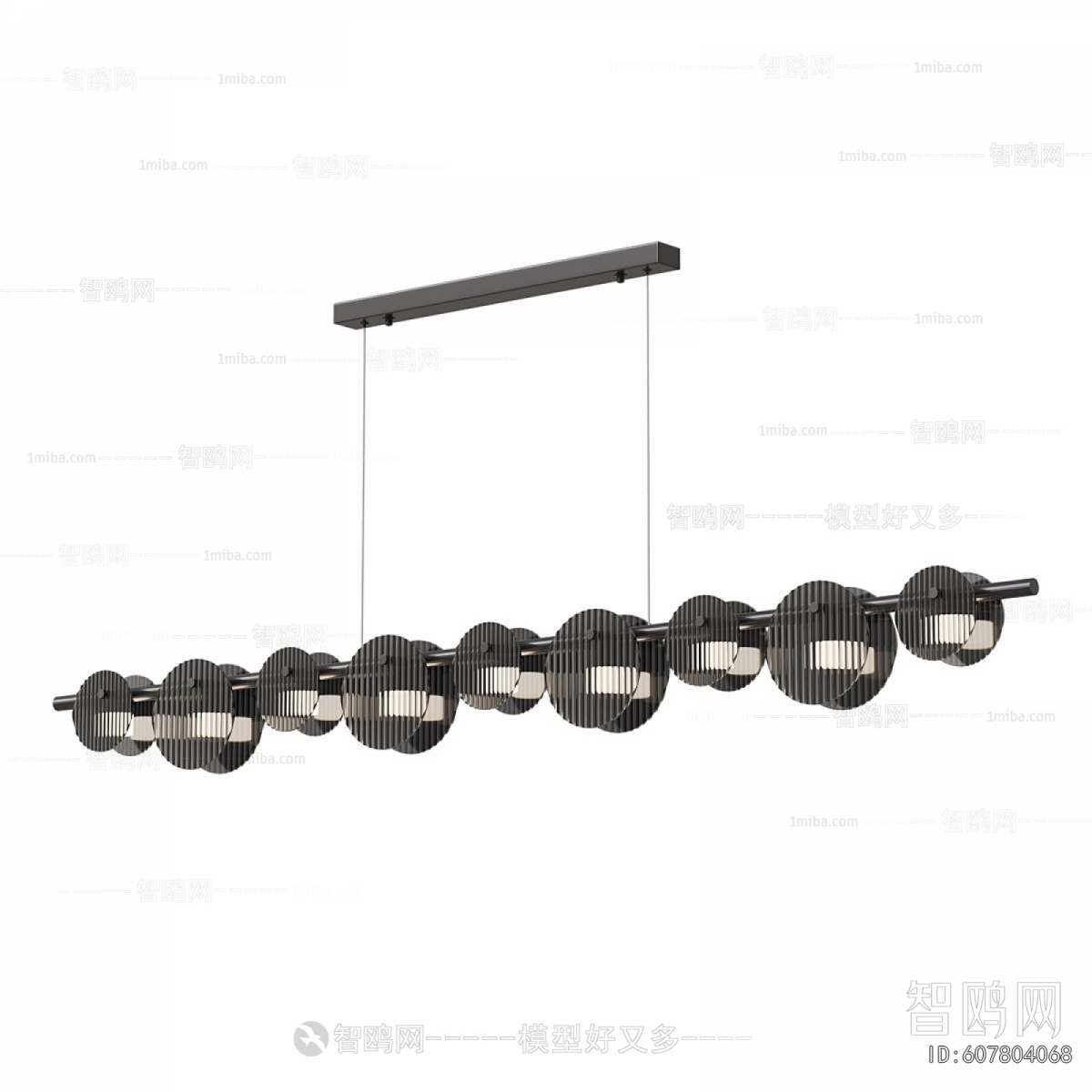 Modern Long Chandelier