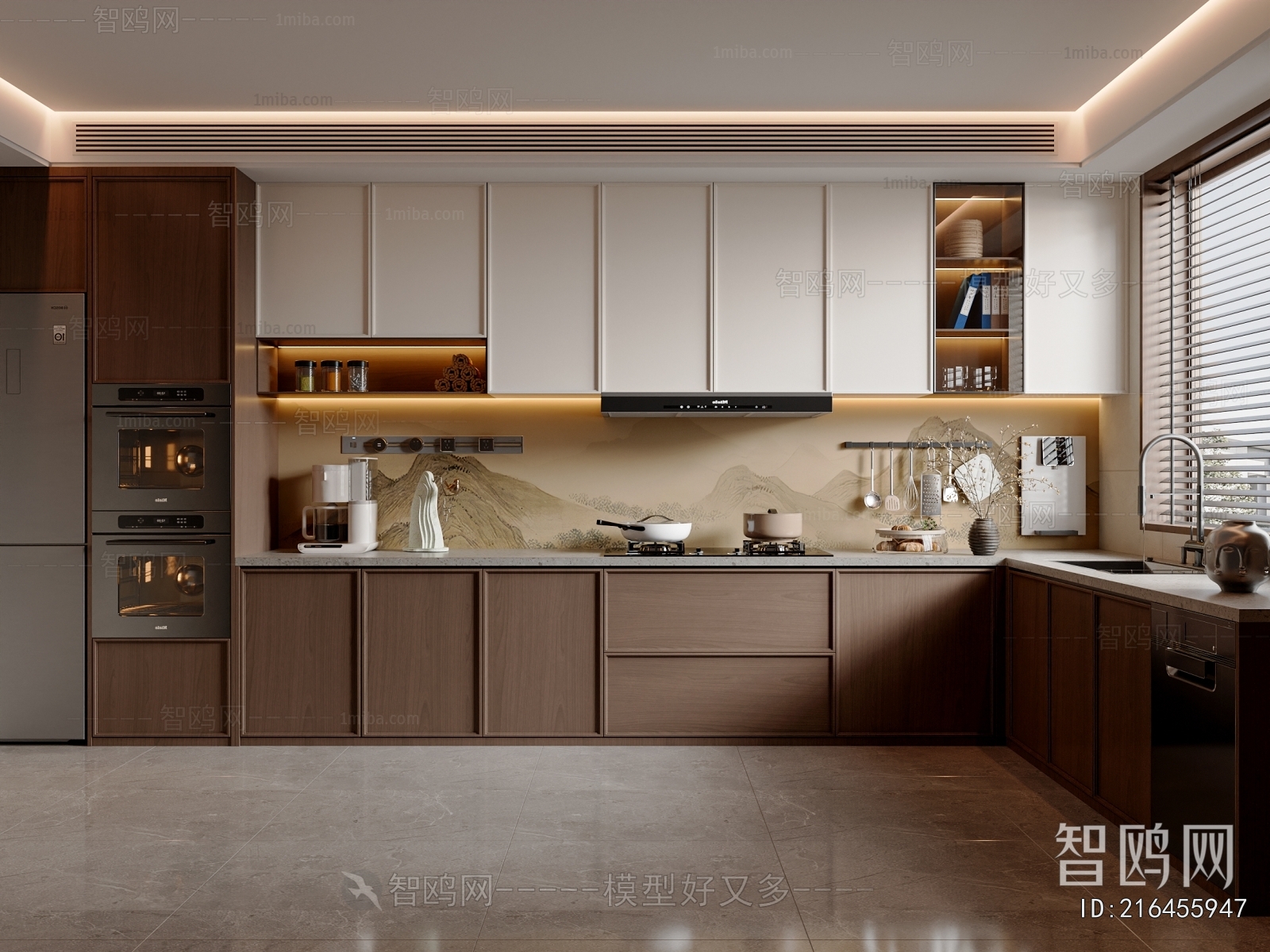 New Chinese Style The Kitchen