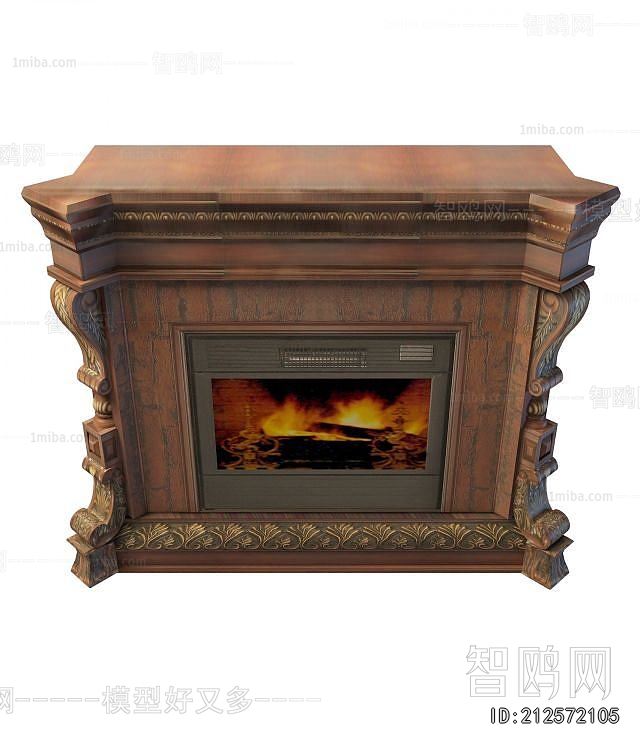 European Style Fireplace