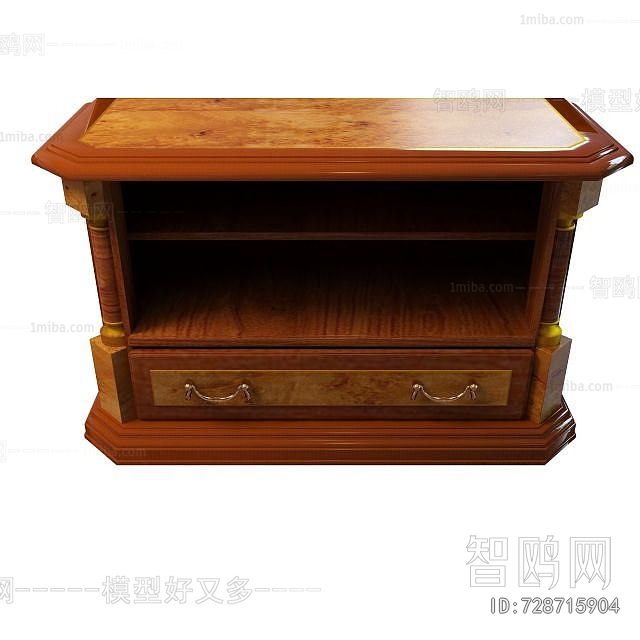 Simple European Style Side Cabinet