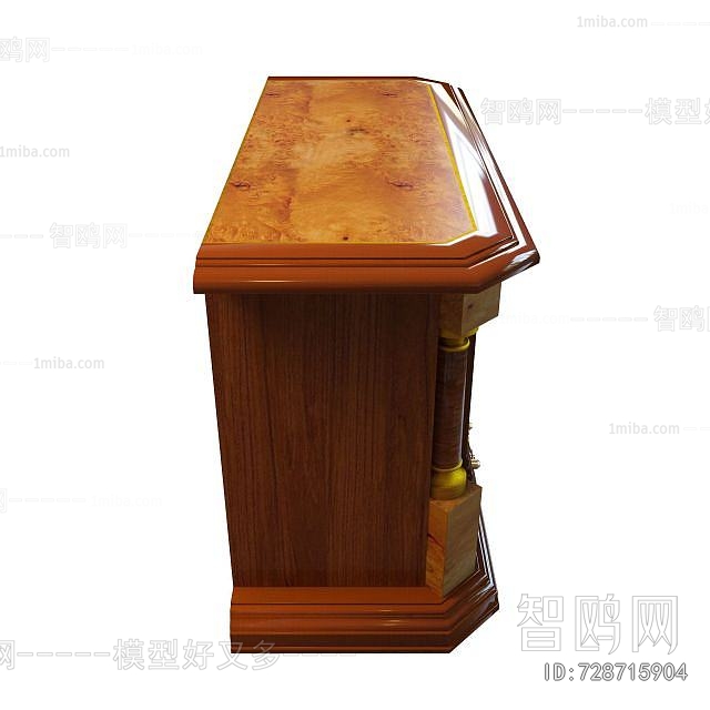 Simple European Style Side Cabinet