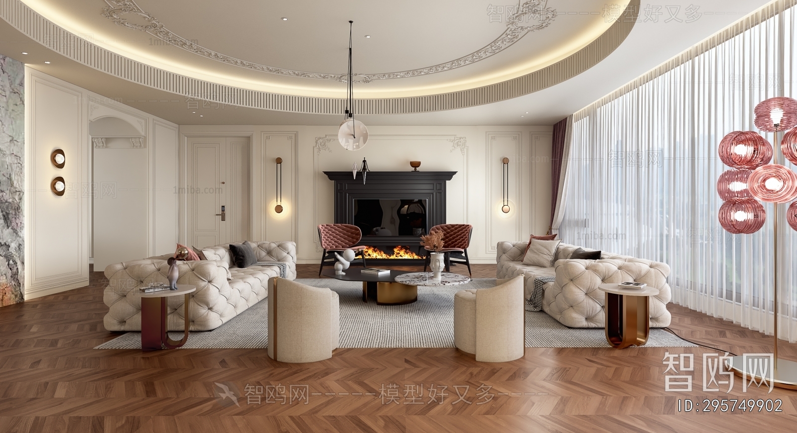 French Style A Living Room