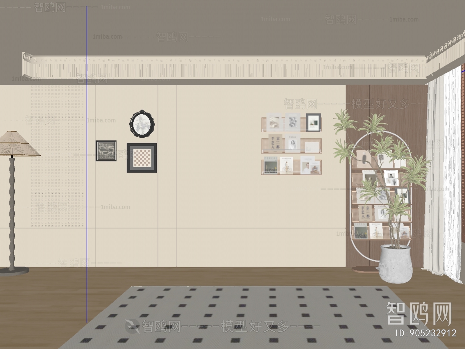 French Style TV Wall