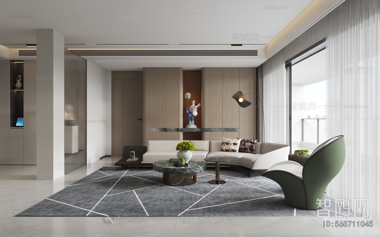 Modern A Living Room