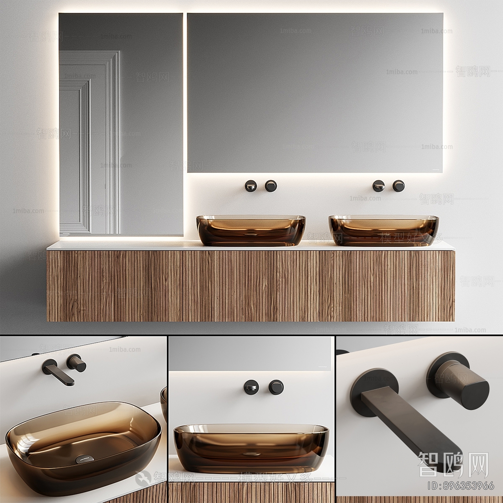 Modern Bathroom Cabinet