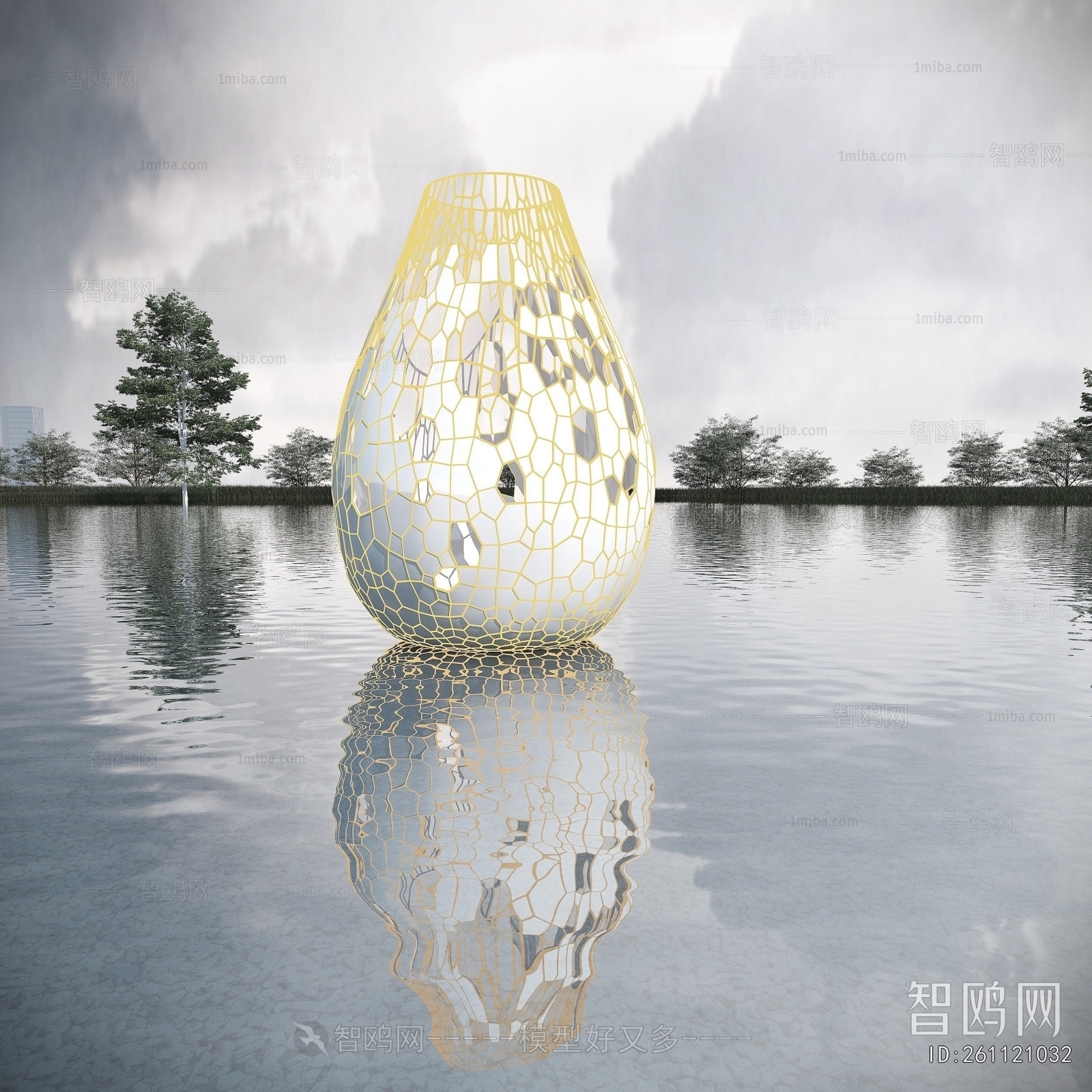 Modern Sculpture Sketch