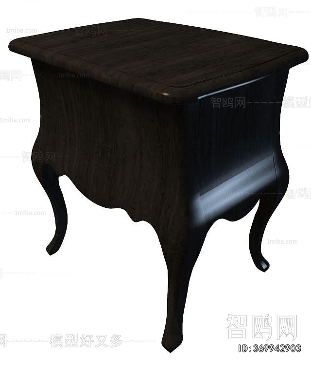 French Style Bedside Cupboard