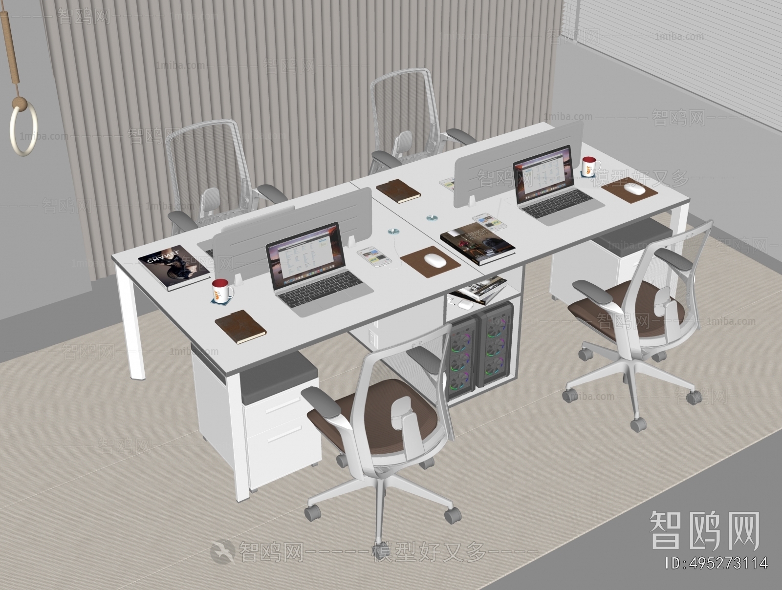 Modern Office Desk And Chair
