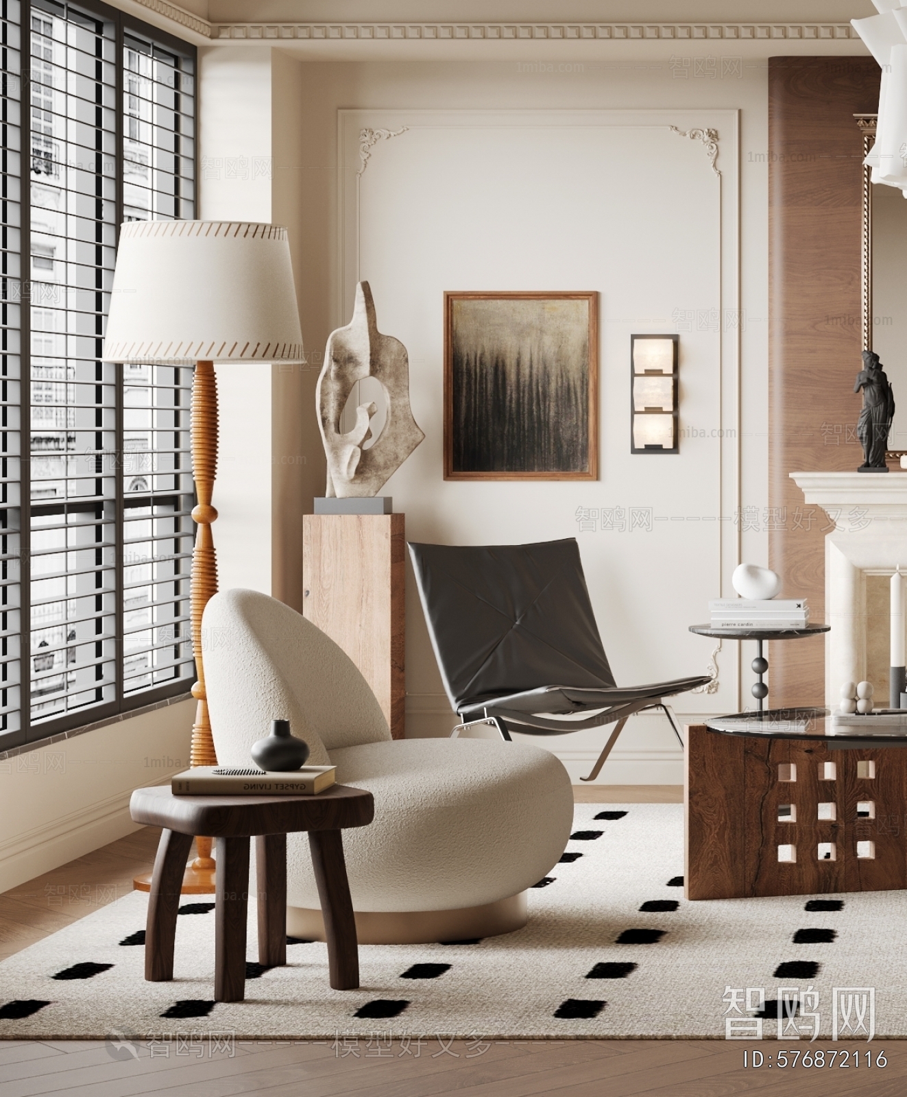 French Style A Living Room