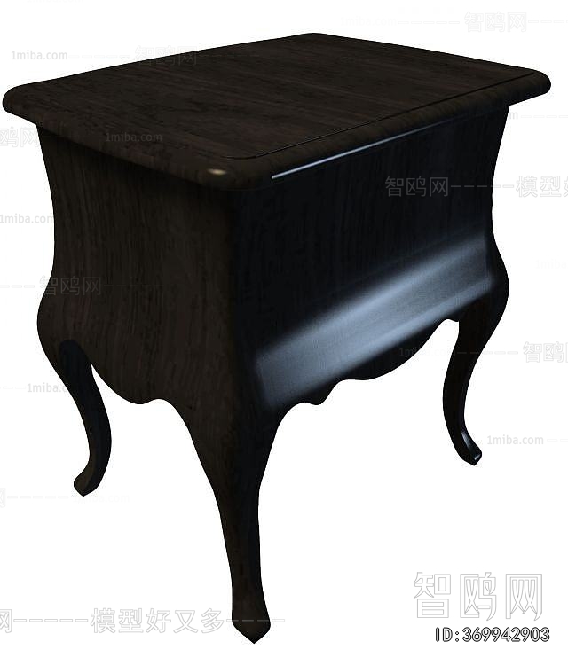 French Style Bedside Cupboard