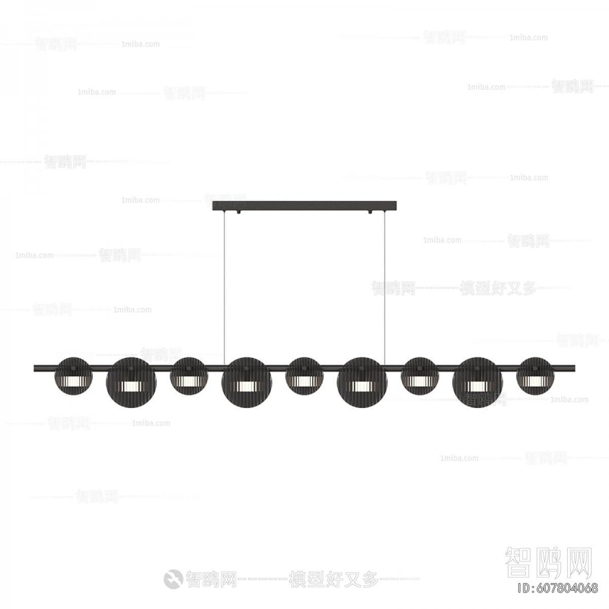 Modern Long Chandelier