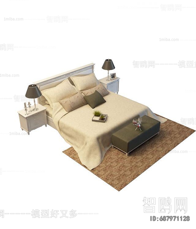Modern Double Bed