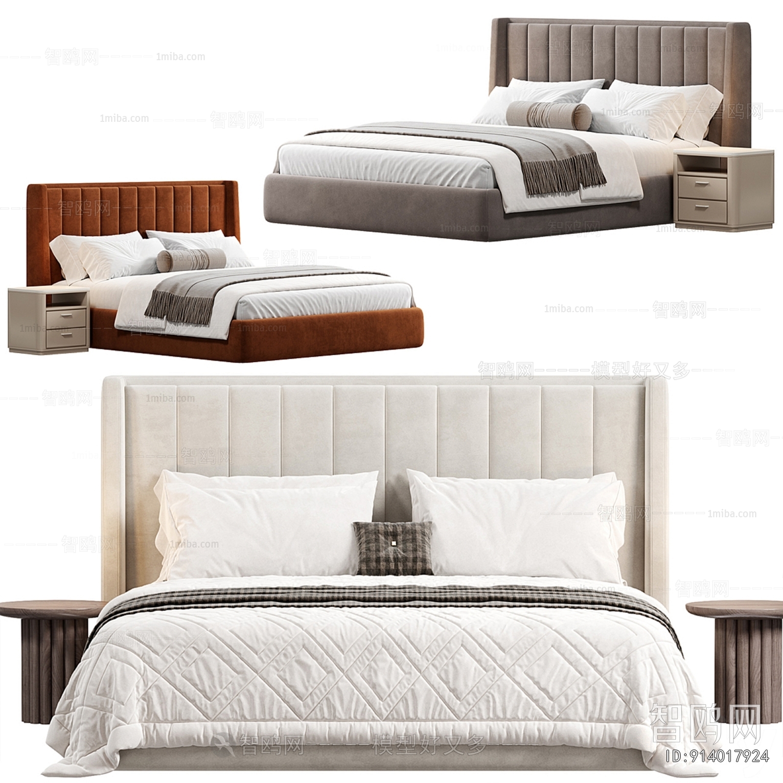 Modern Double Bed