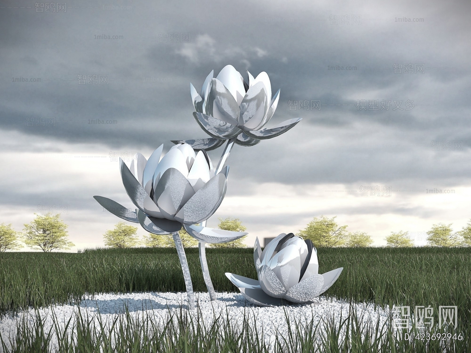 Modern Sculpture Sketch