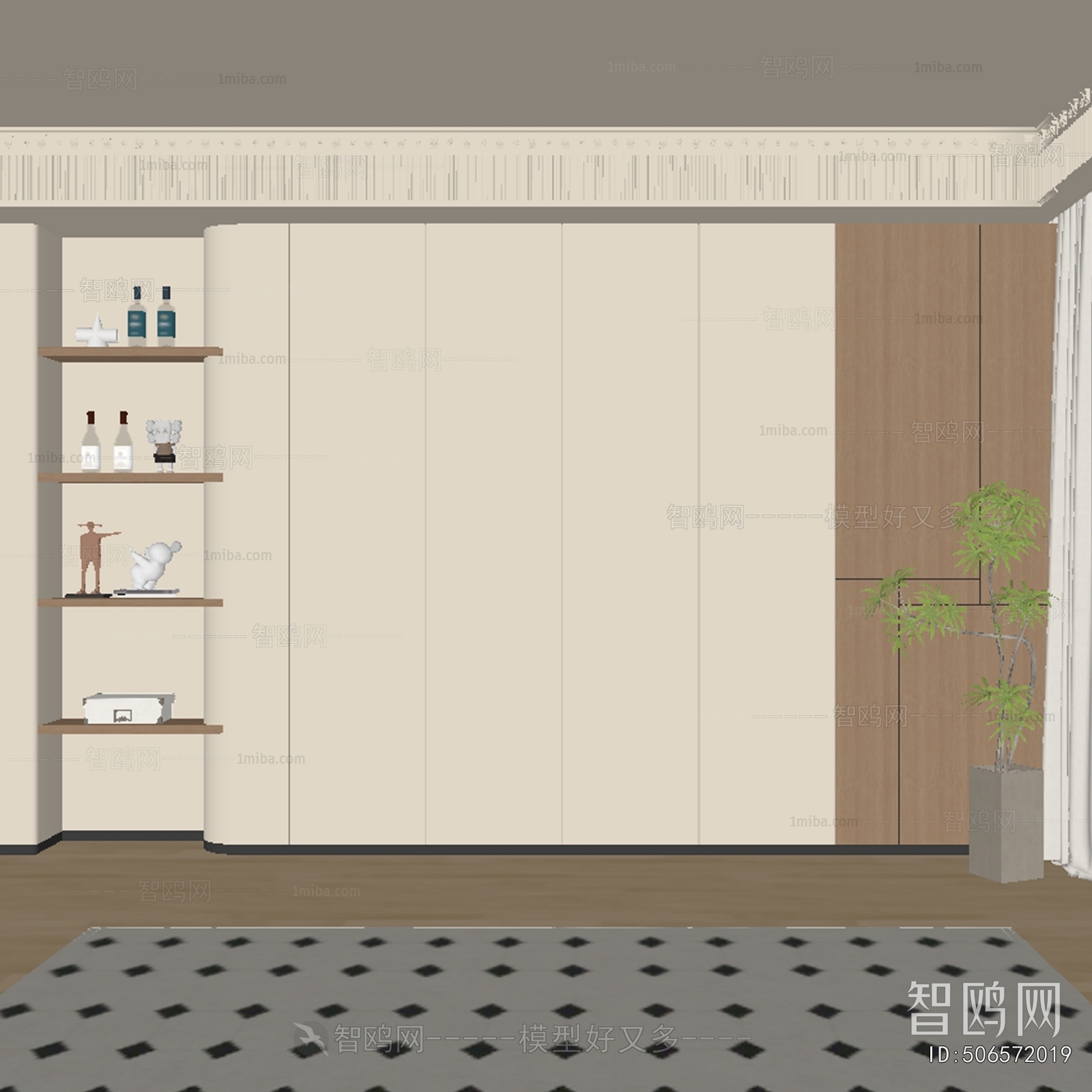 French Style TV Wall