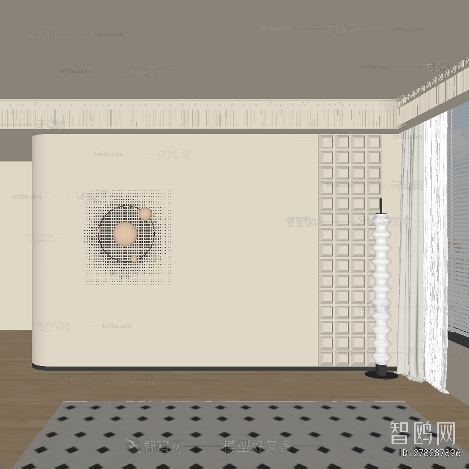 French Style TV Wall