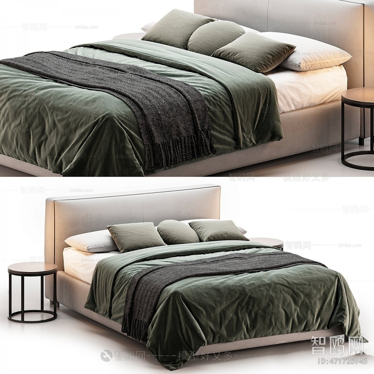 Modern Double Bed