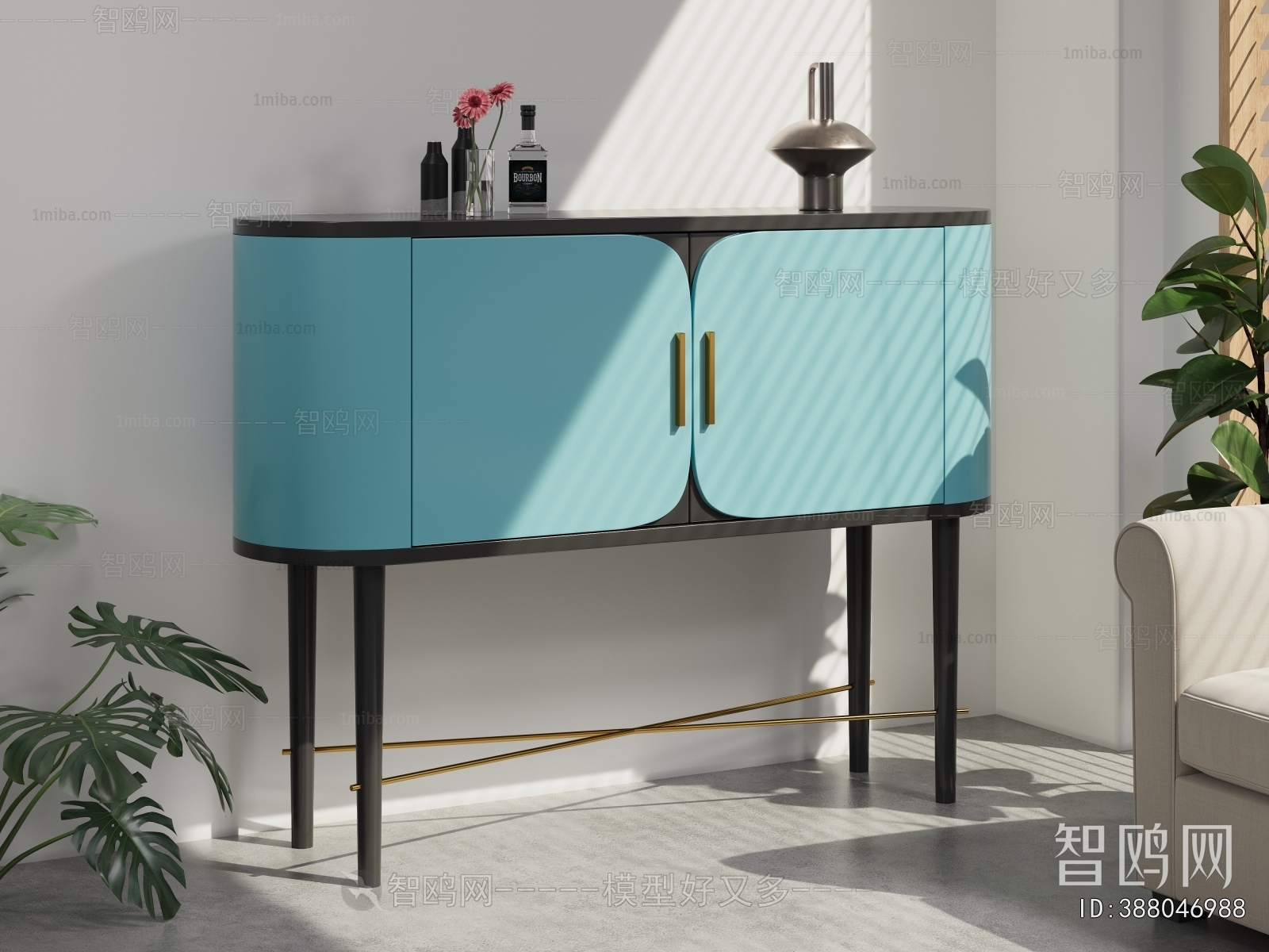Modern Side Cabinet