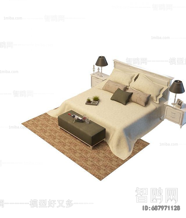 Modern Double Bed