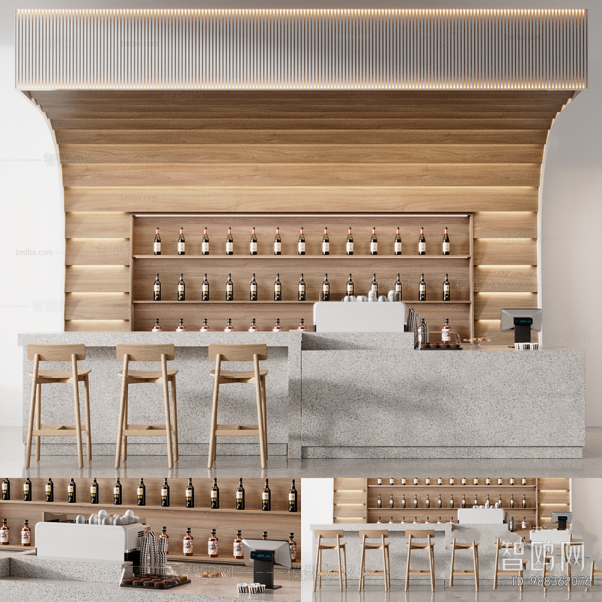 Modern Counter Bar