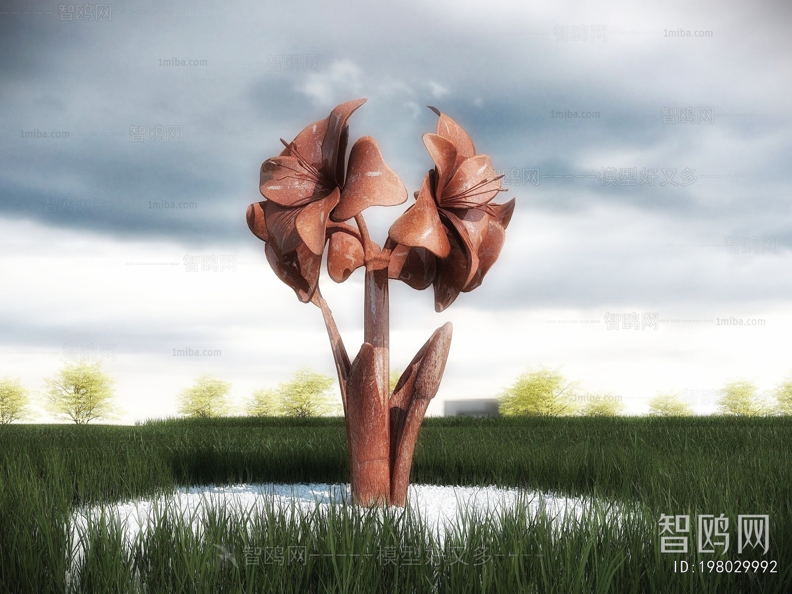 Modern Sculpture Sketch