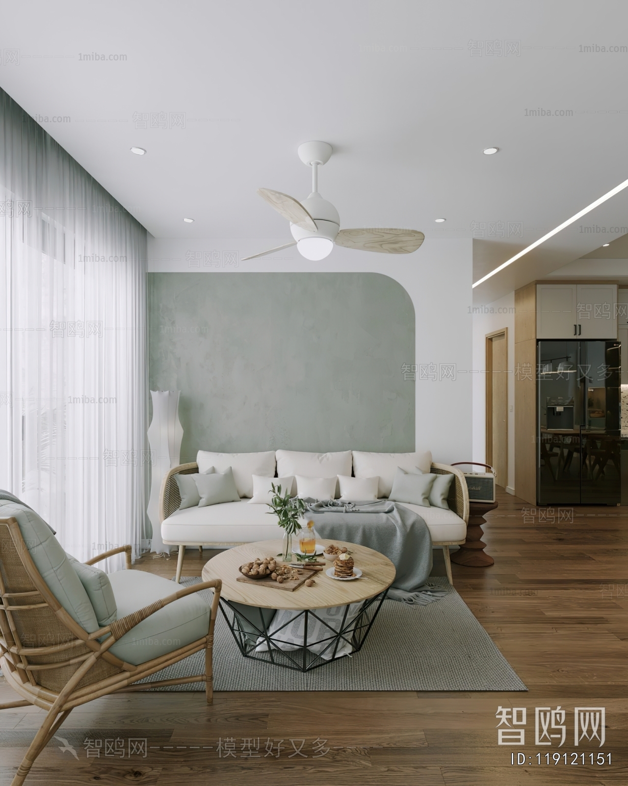 Nordic Style A Living Room