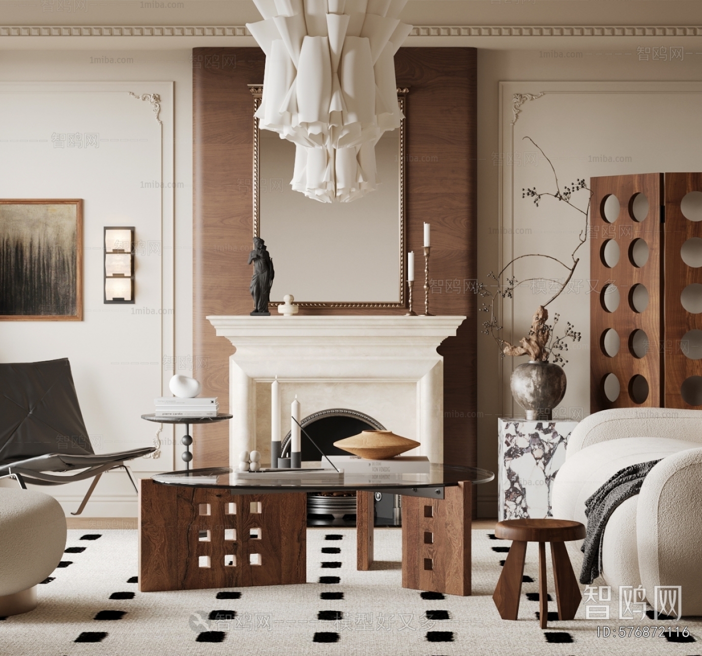 French Style A Living Room