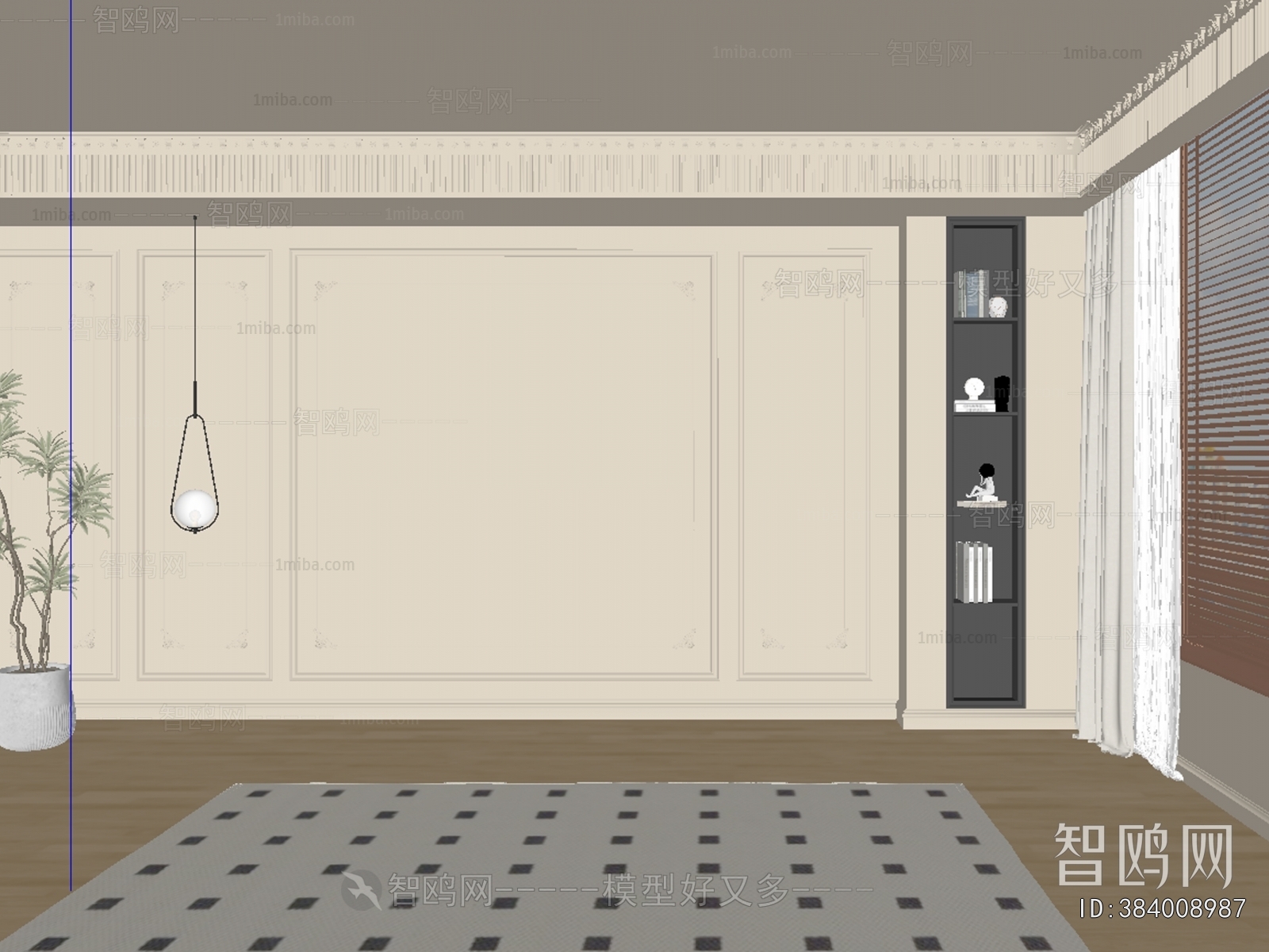 French Style TV Wall