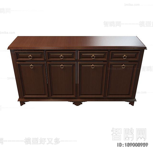 European Style Side Cabinet