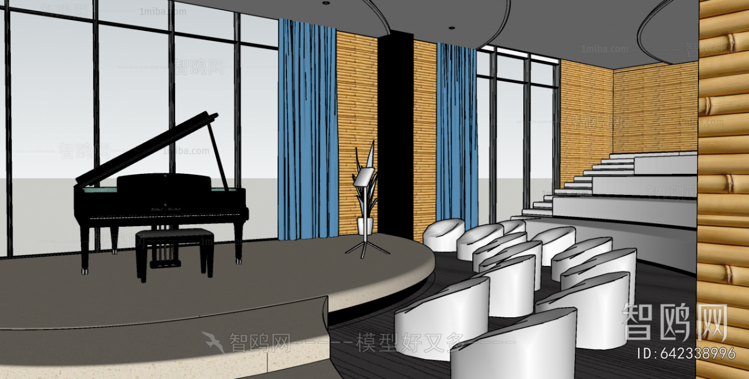 Modern Music Room