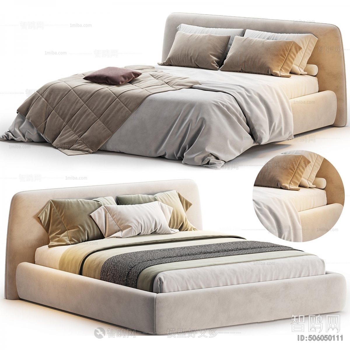 Modern Double Bed
