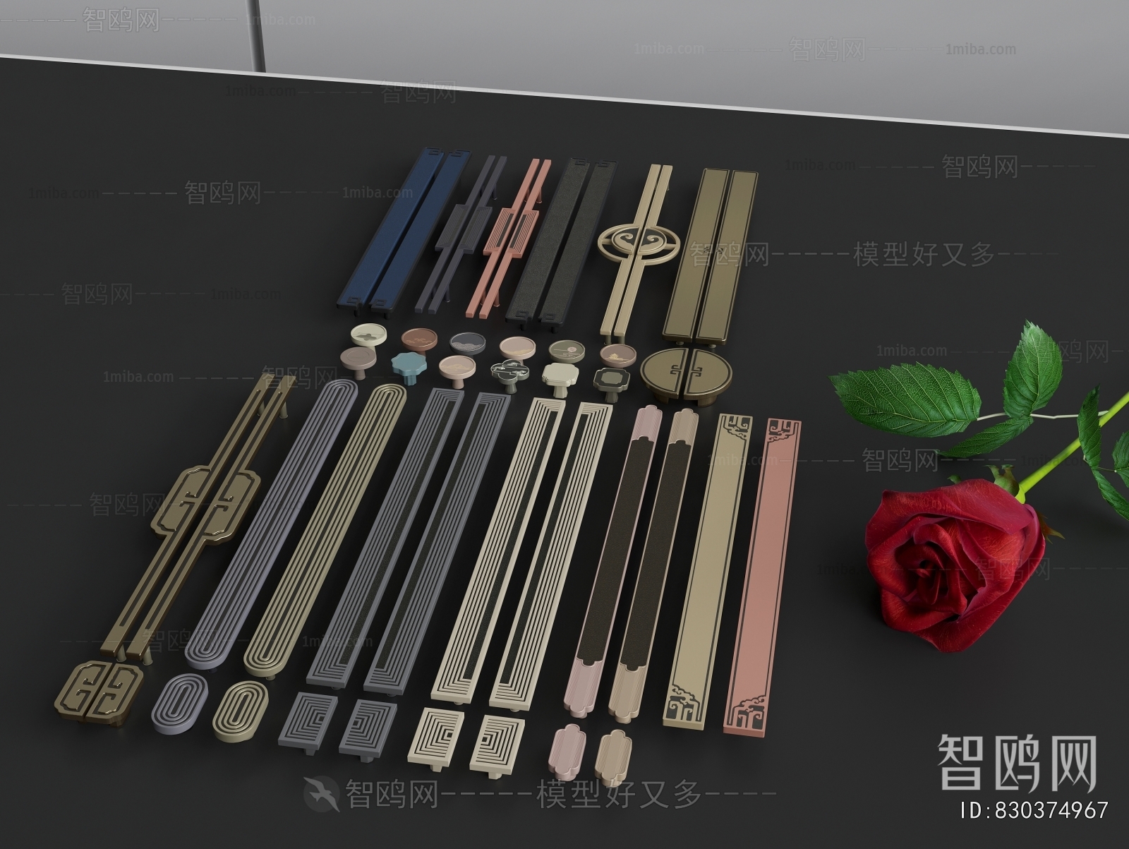 New Chinese Style Door Handle