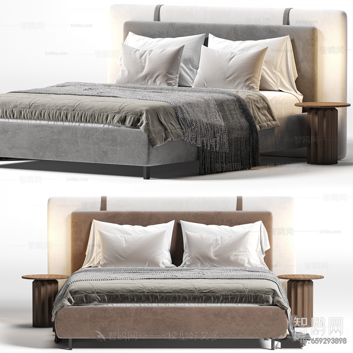 Modern Double Bed
