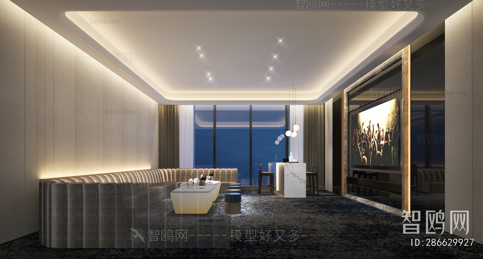 Modern Audiovisual Room