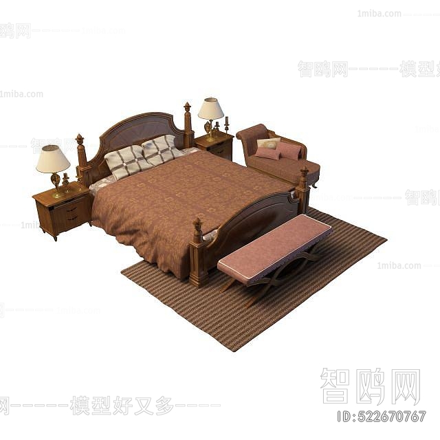 European Style Double Bed