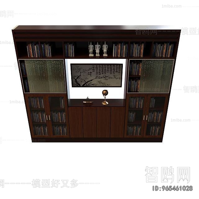 New Chinese Style Bookcase